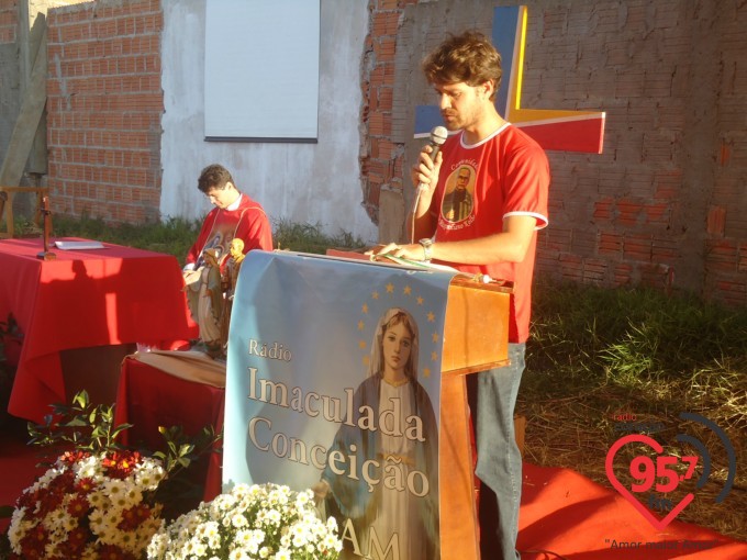 Missa ao padroeiro São Maximiliano Kolbe