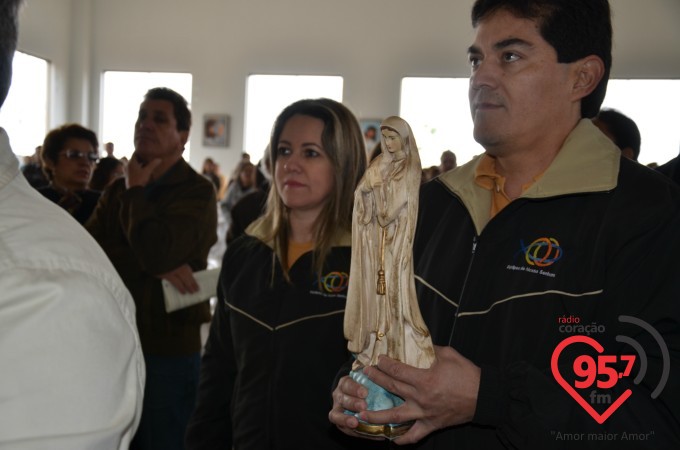 Equipes de N.S. realizam missa mensal na Paróquia Sagrado C. Jesus