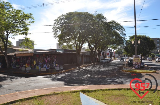 Incêndio em camelôs pode ter sido provocado