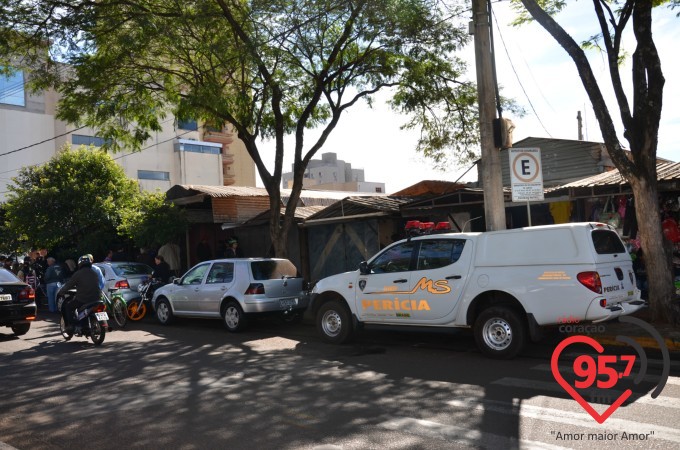 Incêndio em camelôs pode ter sido provocado