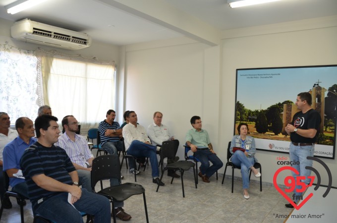FTM recebe empresários, contribuintes e vereador no projeto 'Amigos do Coração'