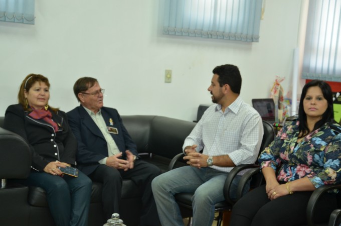 Itaporã recebe visita do Governador do Rotary Club Sr. José Lotfi Corrêa