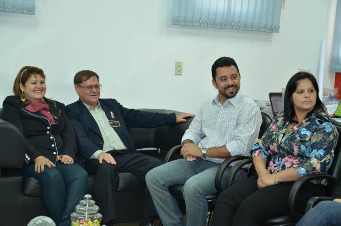Itaporã recebe visita do Governador do Rotary Club Sr. José Lotfi Corrêa