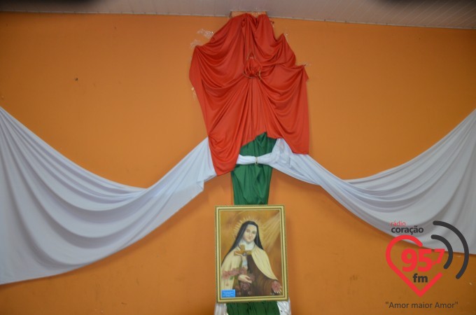 Santuário de Sta. Terezinha comemora antecipadamente o dia da Padroeira