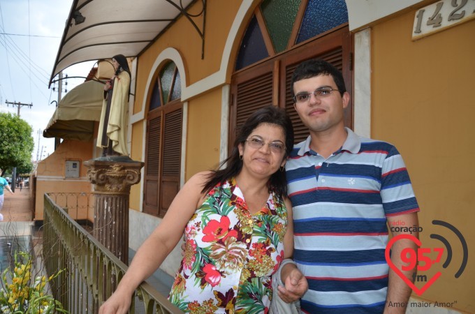 Santuário de Sta. Terezinha comemora antecipadamente o dia da Padroeira