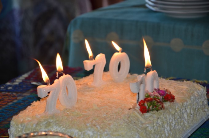 Aniversário dona Zenilda Goulart, em Caarapó