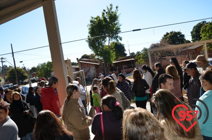 Participantes do acampamento embarcam no Santuário Padre Pio