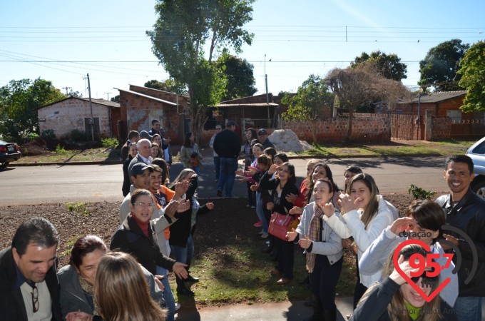 Participantes do acampamento embarcam no Santuário Padre Pio