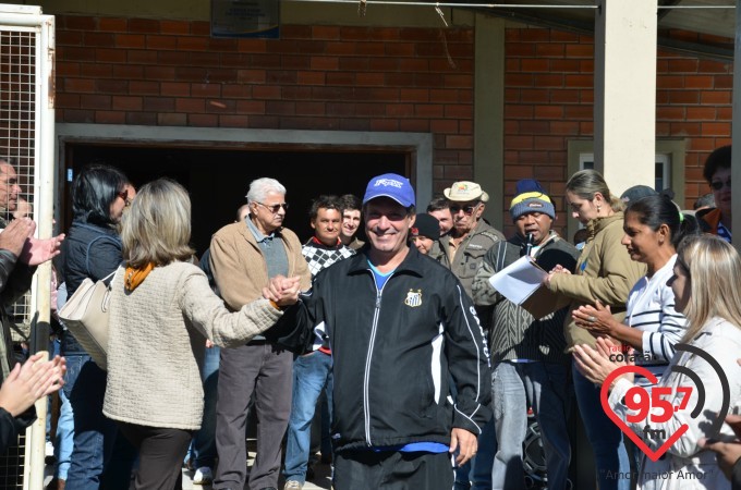 Participantes do acampamento embarcam no Santuário Padre Pio