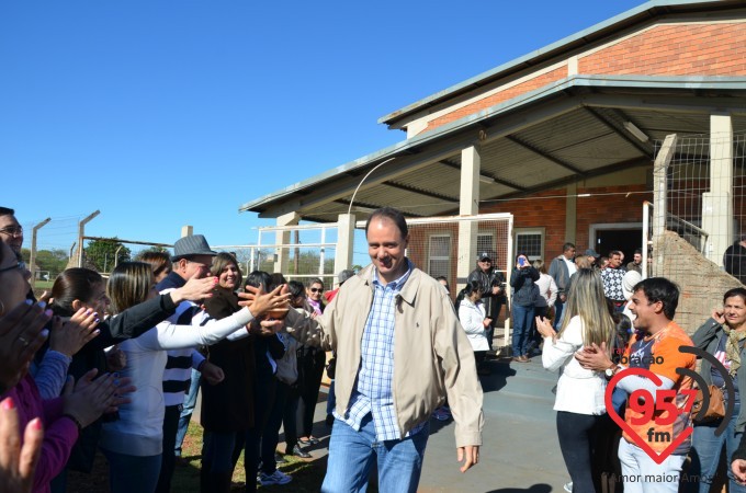 Participantes do acampamento embarcam no Santuário Padre Pio