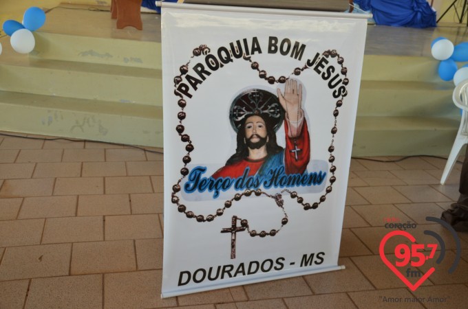 Congresso do terço dos homens na paróquia São João Batista