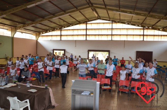 Congresso do terço dos homens na paróquia São João Batista