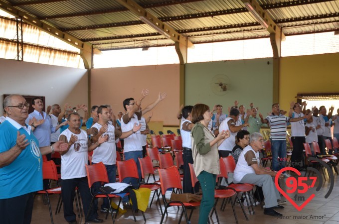 Congresso do terço dos homens na paróquia São João Batista