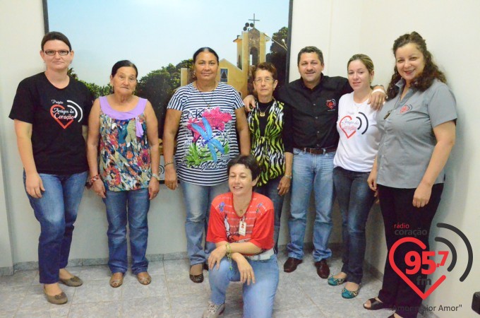 FTM recebe contribuinte no projeto 'Amigos do Coração'