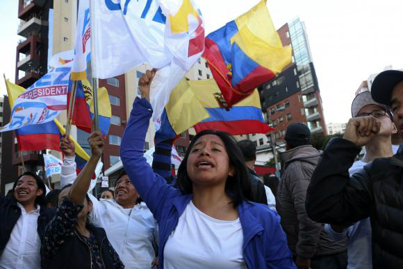 Eleições presidenciais no Equador - Foto Rolando Enriquez/Agência LusaRolando Enriquez/Agência Lusa