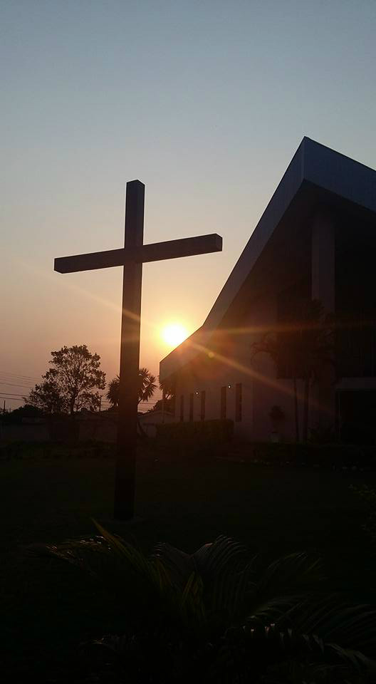 Entardecer na Comunidade Cristo Redentor. Foto: Minist de Coroinhas/Facebook
