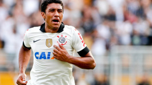Paulinho se emociona com gol sobre o Santos (Foto: Rodrigo Coca/Agência Estado)