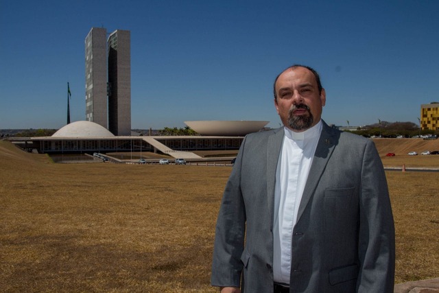 Assessor político da CNBB, padre Paulo Renato. Foto: Comunicação CNBB