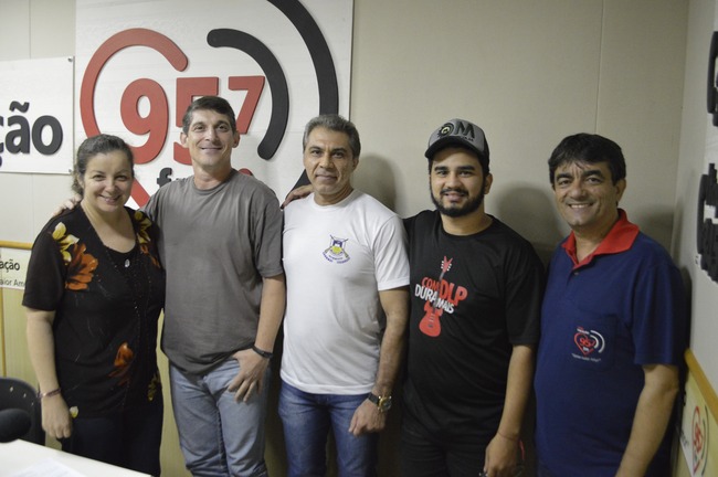 Ozair, GM Ferruzzi, COM. GM Divaldo, Alecsander e Juscelino. Foto: RC