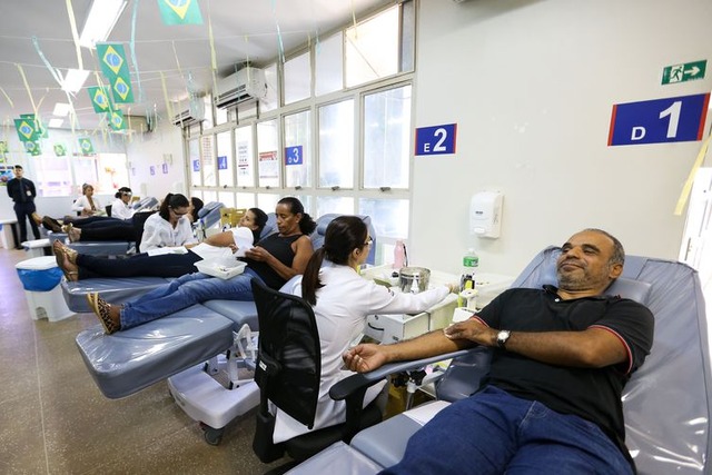 Ministério da Saúde faz campanha de doação de sangue no Hemocentro de Brasília. - Marcelo Camargo/Arquivo Agência Brasil