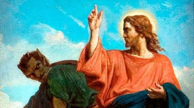 A tentação de Cristo de Félix Joseph Barrias / Crédito: Wikimedia Commons