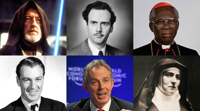 30 personagens ilustres do século XX que se converteram ao catolicismo