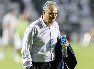 Tite após jogo contra o Santos, no Pacaembu