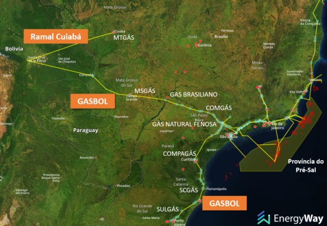 Estados do Codesul planejam expansão do Gasbol com ramais não apenas nos polos industriais, mas também nos centros urbanos (Reprodução)