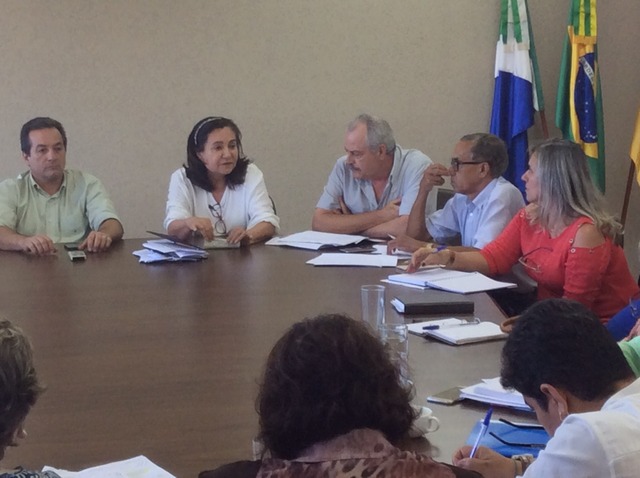
Prefeita reuniu secretários e equipe econômica Município para discutir medidas de contenção de gastos

Foto – Assecom
