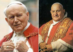João Paulo II e João XXIII serão dois novos santos da Igreja Católica (Foto: Arquivo) 