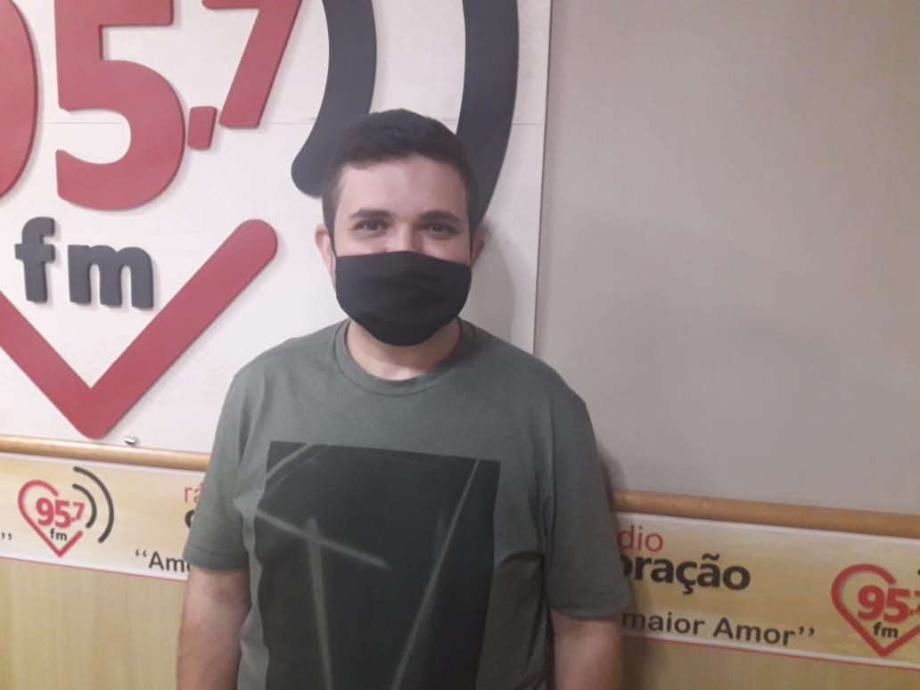 Padre Bruno Florindo. Foto: Rádio Coração FM