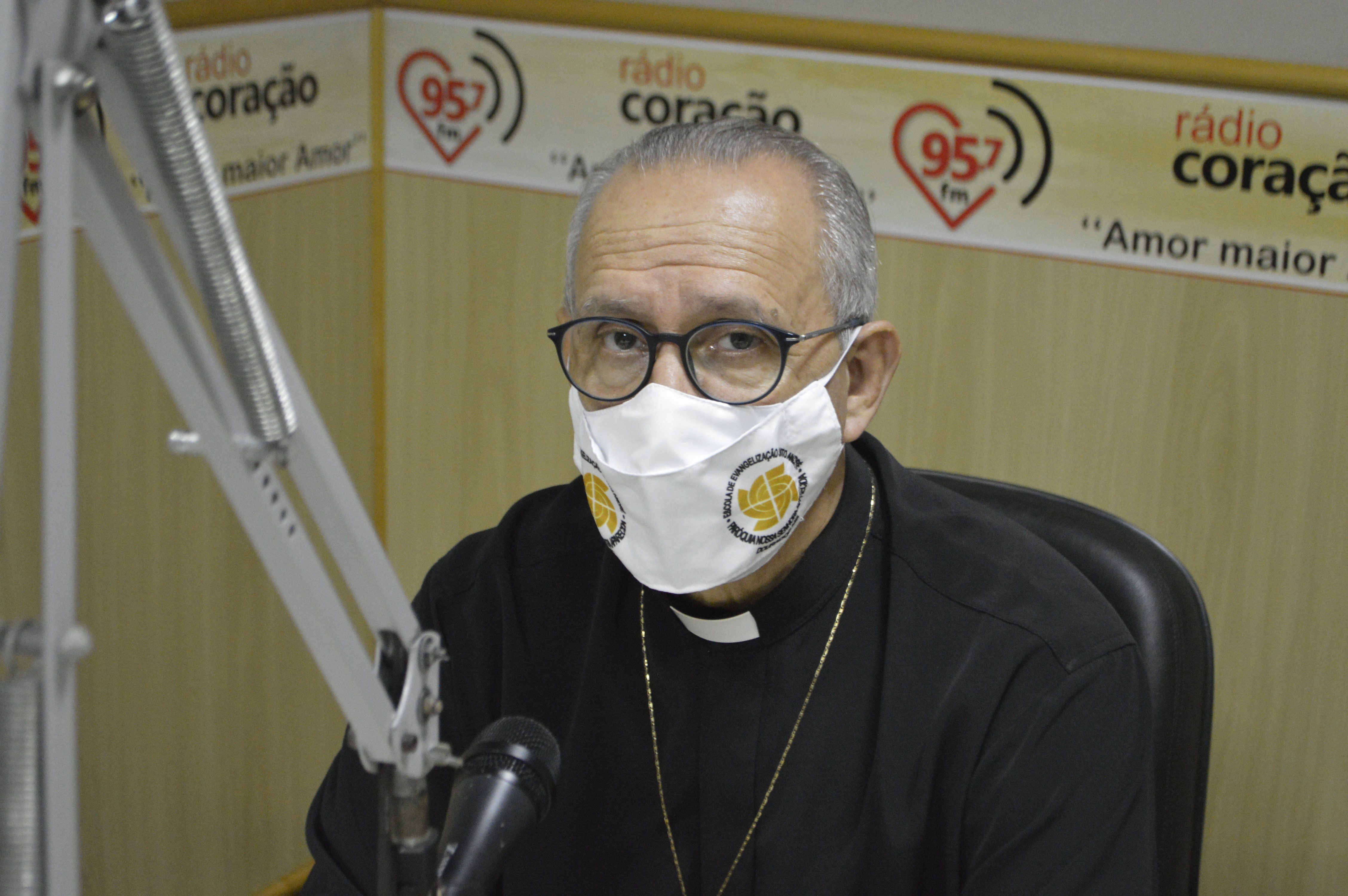 Diácono Luiz Wanderlei Schluchting. Foto: Rádio Coração FM