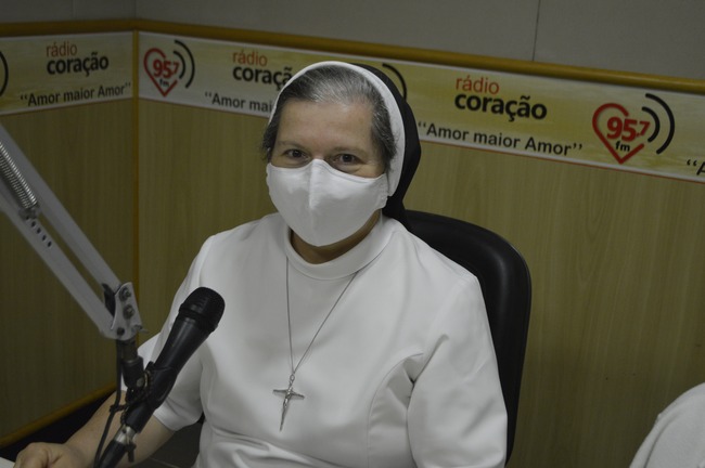 Irmã Ilza Ravazzoli, ASCJ. Foto: Rádio Coração FM