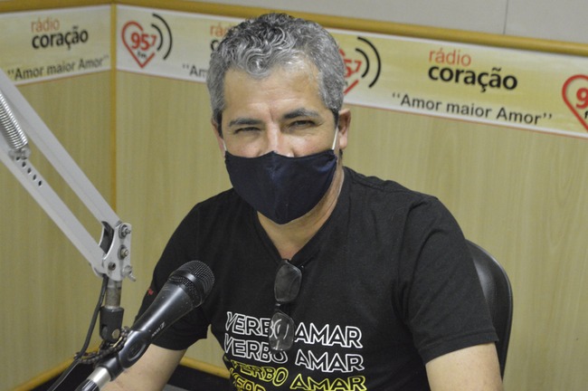 Ronaldo Gomes. Foto: Rádio Coração FM