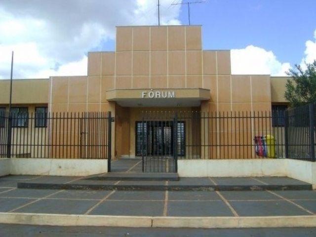 Fórum de Itaporã. Foto: Divulgação/Dourados News