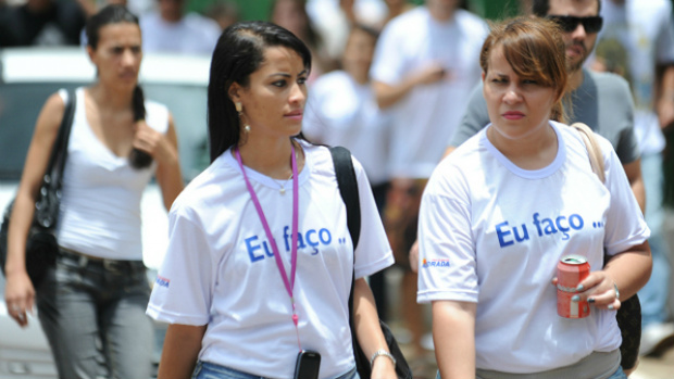 Cerca de 587.000 alunos de todo país que estão concluindo o ensino superior realizaram neste domingo o Exame Nacional de Desempenho de Estudantes (Enade) (Fabio Rodrigues Pozzebom/Agência Brasil) 
