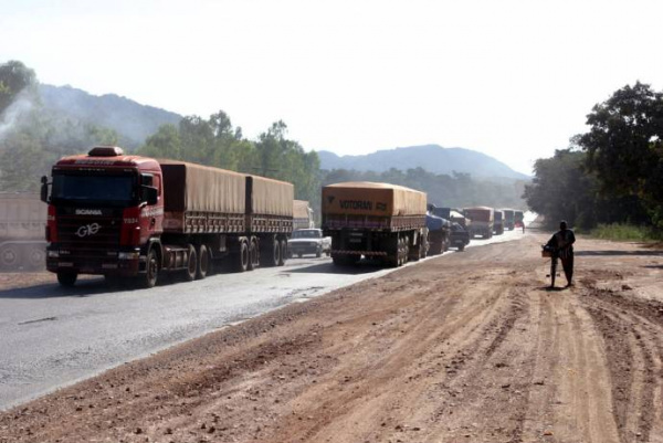 A rodovia BR-163 é a principal porta de entrada para o virus tipo 4 da dengue - 
Divulgação