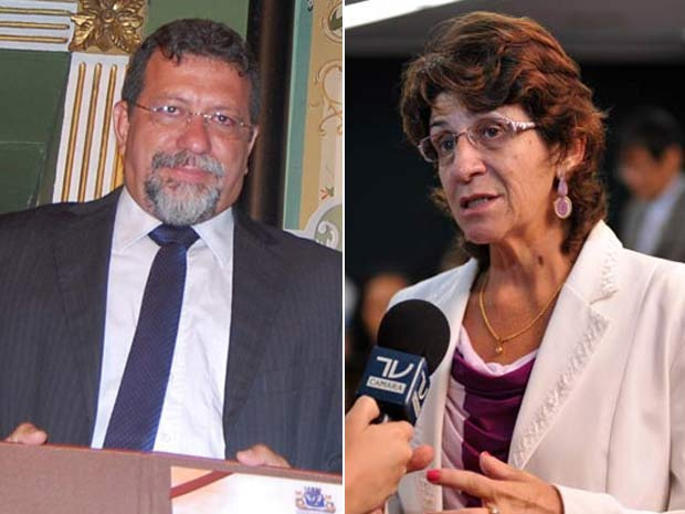 Afonso Bandeira Florence (PT-BA), à esquerda, e Iriny Lopes (PT-ES) foram os dois últimos indicados. (Foto: Divulgação/Agência Câmara)