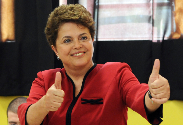 Dilma será a primeira mulher a tomar posse de presidente do Brasil
Foto: div.