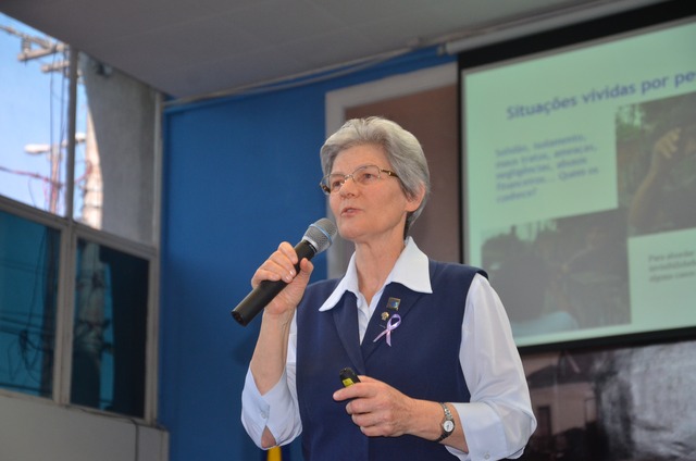 Irmã Terezinha Tortelli, coordenadora nacional da Pastoral da Pessoa Idosa