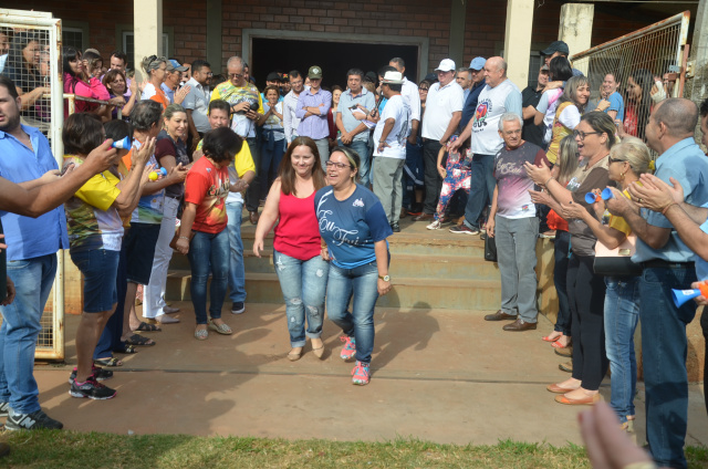 Embarque dos participantes do 27° Acampamento Sênior