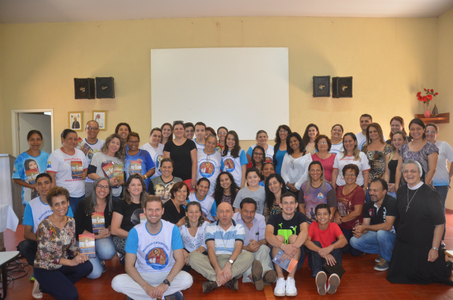 Participantes da formação na Paróquia São João Batista. Foto: Estanislau Sanabria