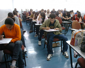 A hipótese de se criar um outro órgão para cuidar apenas do Enem foi levantada pelo próprio ministro da Educação, Fernando Haddad, no ano passado 

