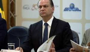 Ministro da Saúde, Ricardo Barros, durante divulgação de dados sobre o combate ao tabagismoValter Campanato/Agência Brasil