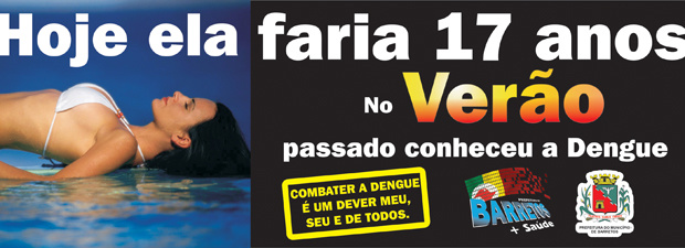 Outdoors foram colocados em 12 pontos da cidade (Foto: Divulgação/Prefeitura de Barretos)