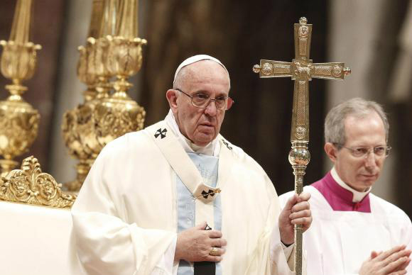 O papa Francisco condenou 