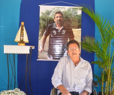 José Lobo Sanches, sofreu recentemente um AVC. Há 20 anos participa da paróquia São João Batista em Dourados.