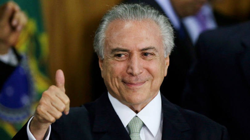 O presidente Michel Temer.