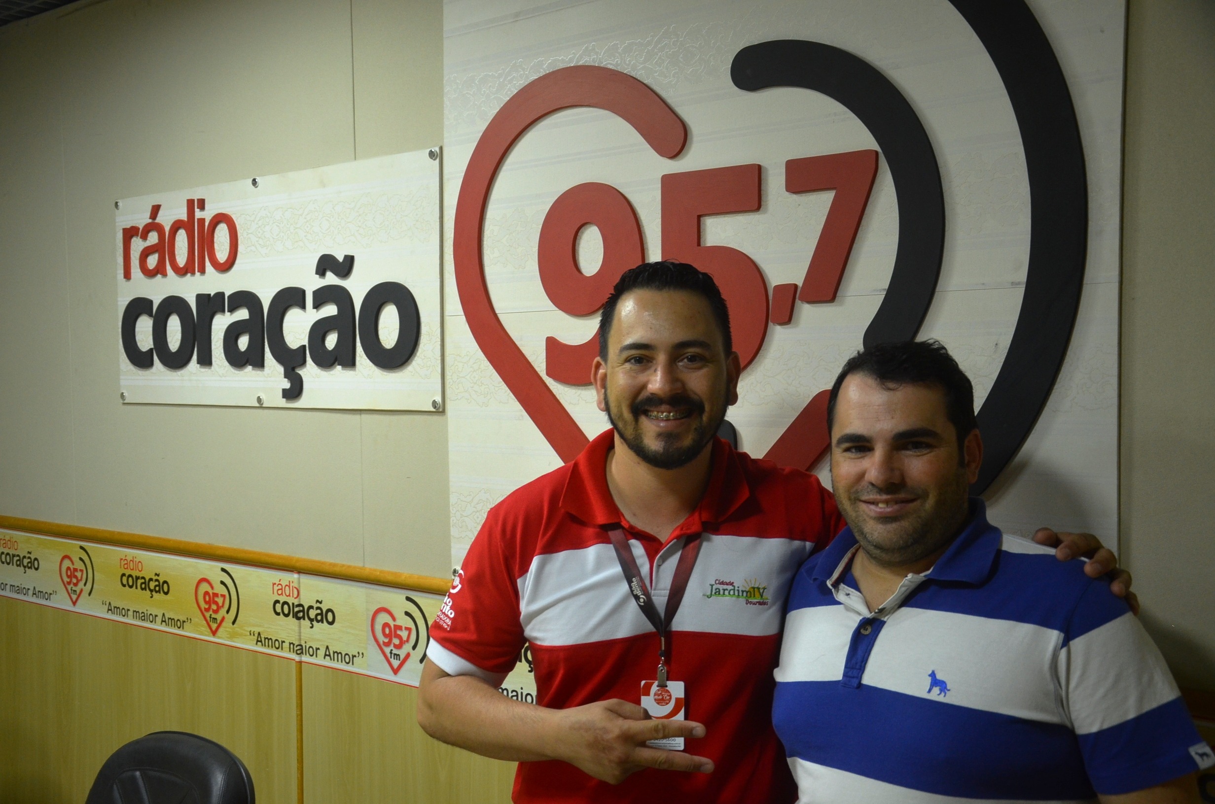Luciano José Busacaro e Alcemir Soares. Foto: Gabriel Fernandes/RC