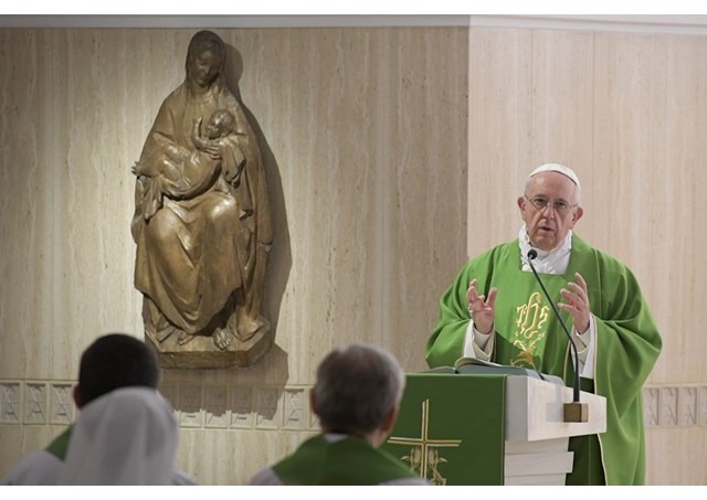 O mistério de Cristo foi o centro da homilia do Papa